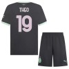 Maillot de Supporter AC Milan Theo 19 Troisième 2024-25 Pour Enfant